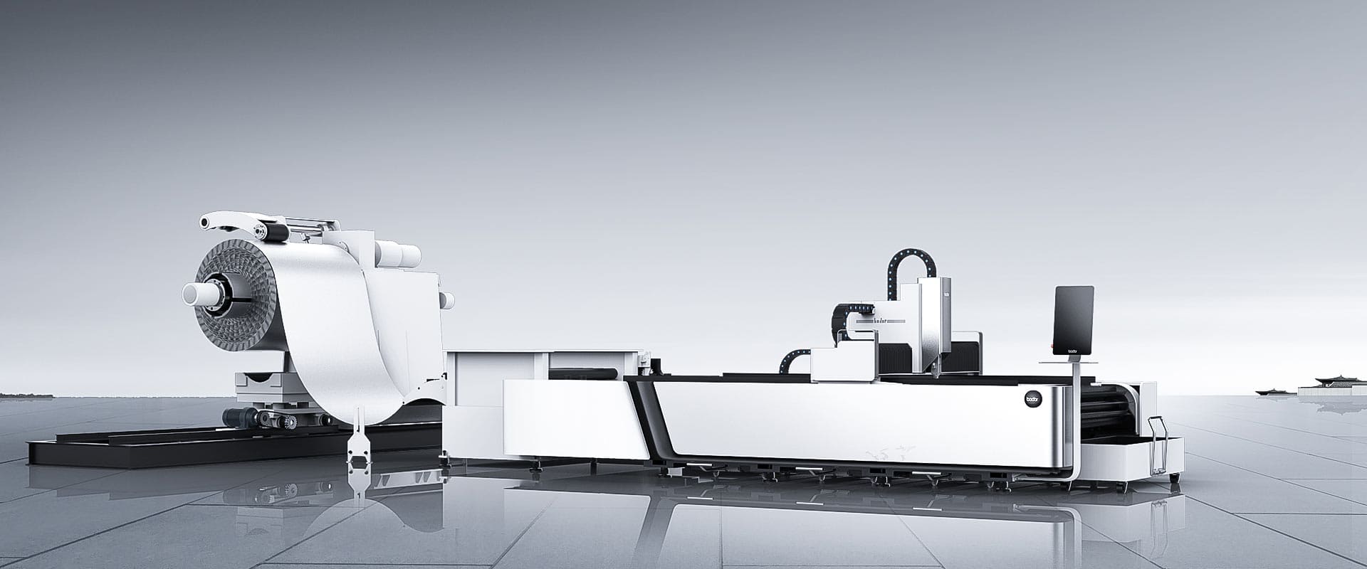 R Serisi Çelik Rulo Lazer Üretim Hattı